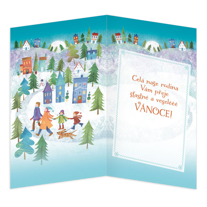 11-6475 Vánoční přání CZ