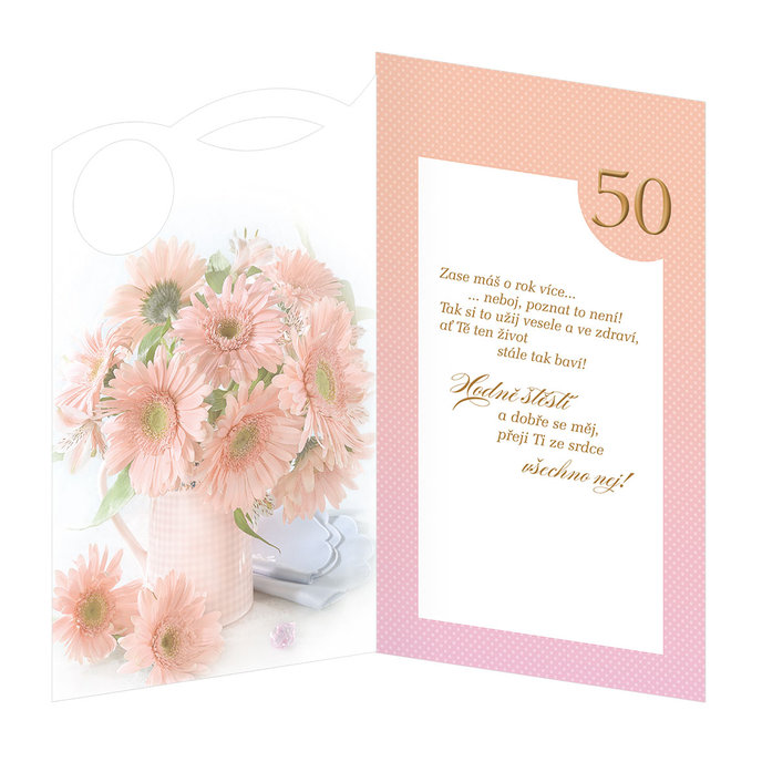 15-6570 Blahopřání gratulační CZ/50