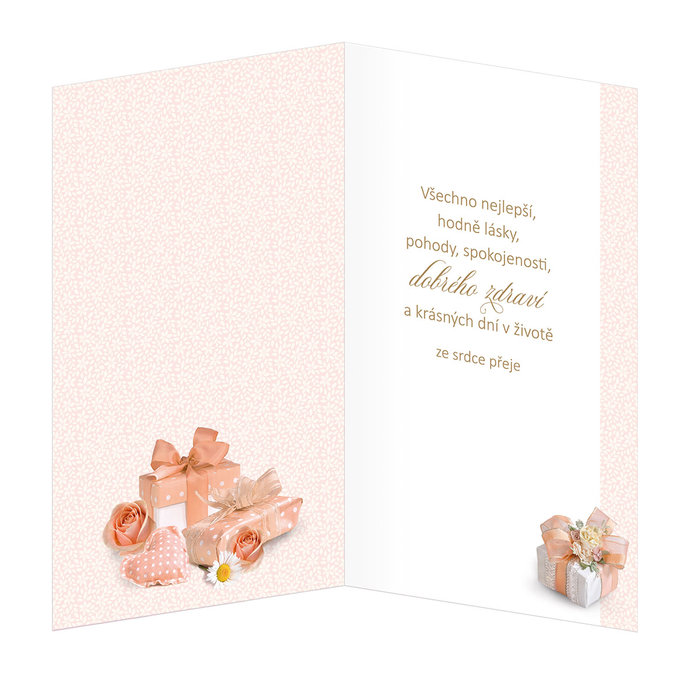 15-6434 Blahopřání gratulační otočník CZ