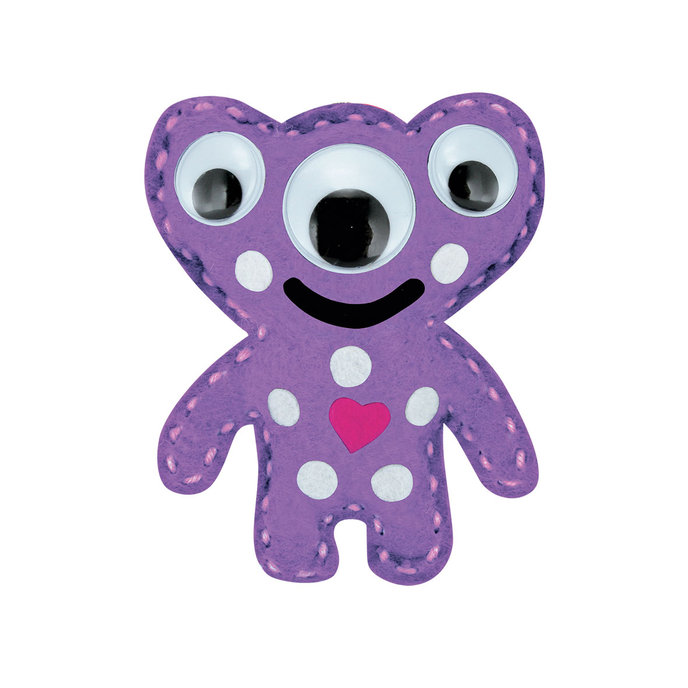 1911-0016 Kreativní sada - šijeme plstěné zvířátko