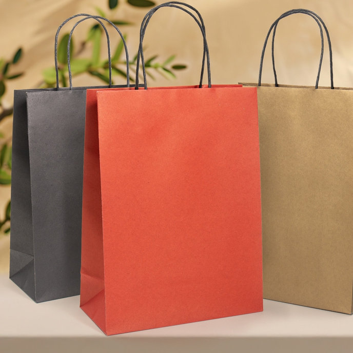 7748-0003 Gift bag NATUR silver