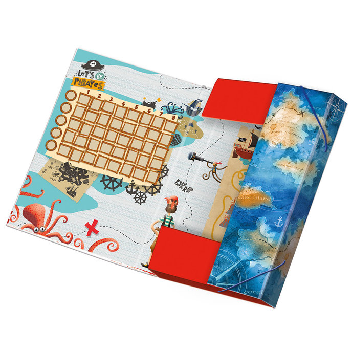 1241-0363 Box na sešity A5 Let’s be Pirates