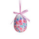 2346-0007 Velikonoční dekorace - kraslice, v. 75 mm, bal. 4 ks