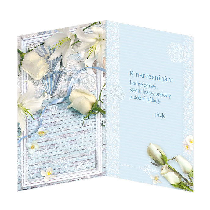 15-6379 Blahopřání gratulační otočník CZ