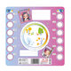1711-0426 Paper clock Rainbow Ella