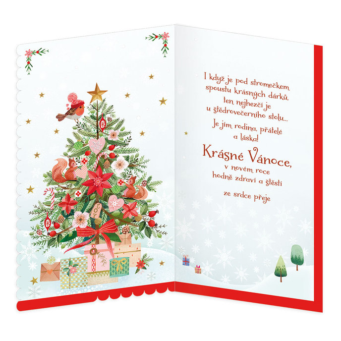 11-6504 Vánoční přání CZ