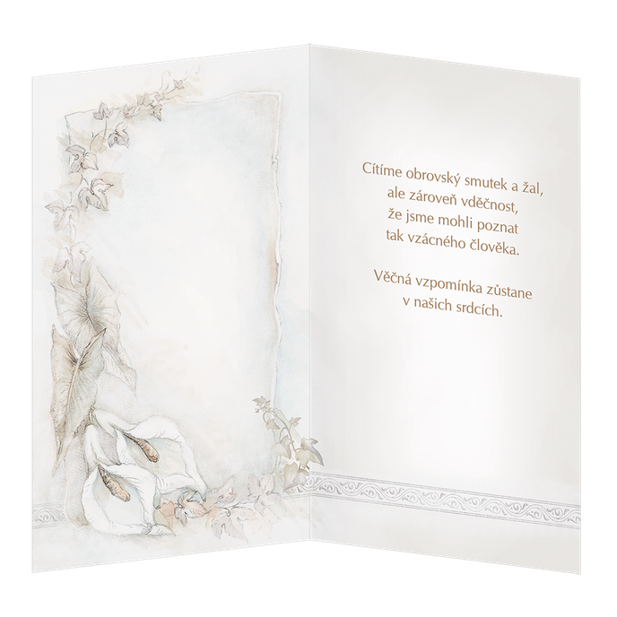 14-632 Blahopřání kondolenční CZ