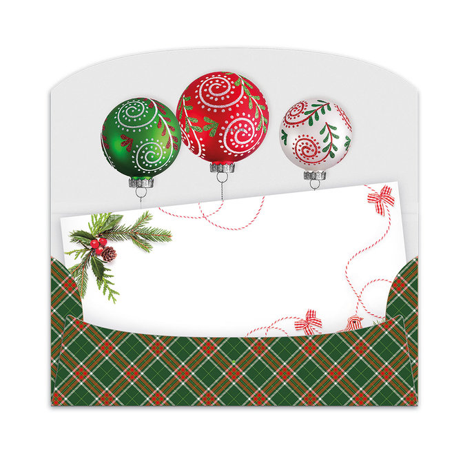 91-6000 Obálka na voucher, vánoční