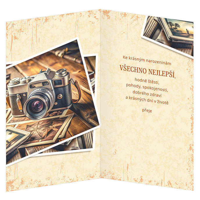 55-611 Blahopřání gratulační CZ