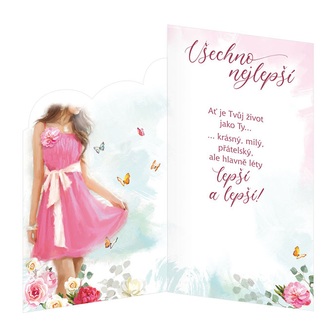 15-6500 Blahopřání gratulační  CZ/30