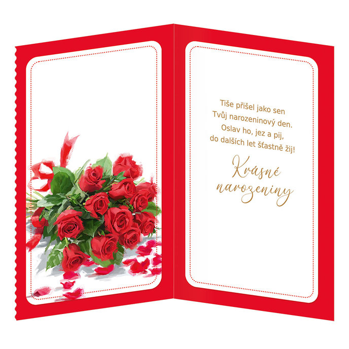15-6565 Blahopřání gratulační  CZ/30