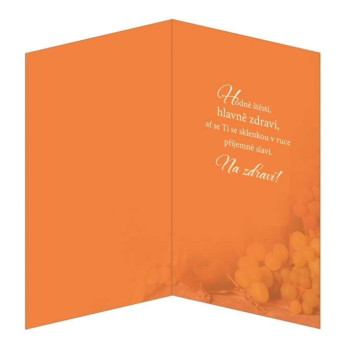 15-6025 Blahopřání gratulační 2 str. CZ/Josef