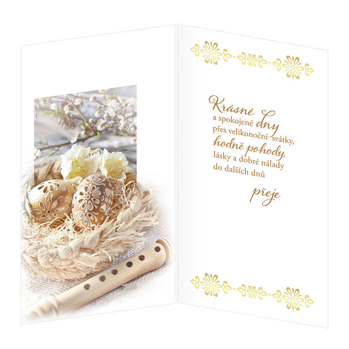 12-6004 Velikonoční přání CZ