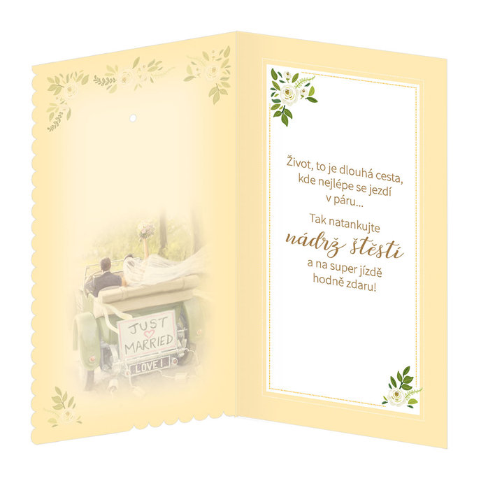 13-6141 Blahopřání svatební CZ