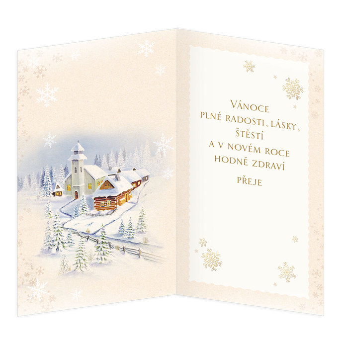 11-6492 Vánoční přání CZ