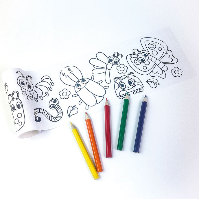 1915-0003 Kreativní sada - vybarvovací páska