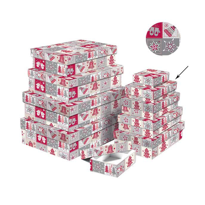 2533-0163 Dárková krabice 12,6x8,6x3,6cm /2500-8163/