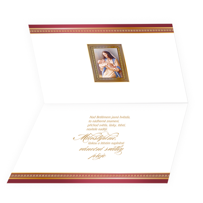 71-663 Vánoční přání CZ