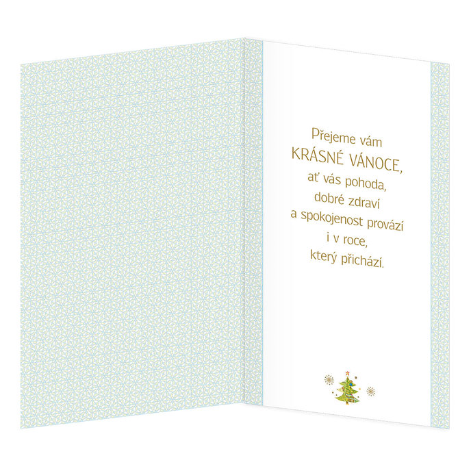 11-6536 Vánoční přání CZ