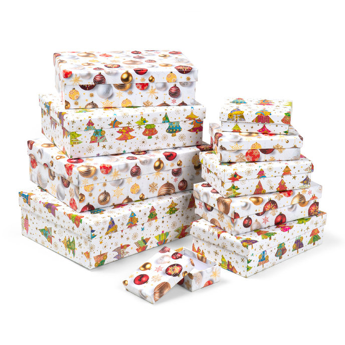 2500-1182 Dárková krabice, set 10ks