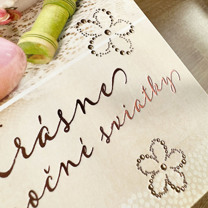 12-6021 Easter greeting card CZ