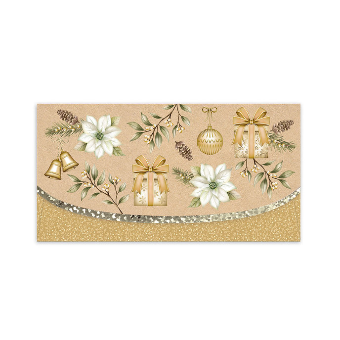 91-6014 Obálka na voucher, vánoční