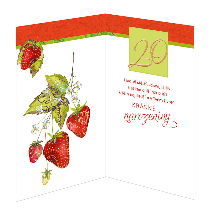 15-6202 Greeting card CZ/20