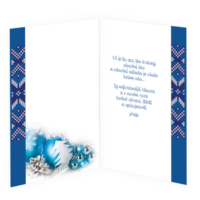 11-6256 Vánoční přání CZ