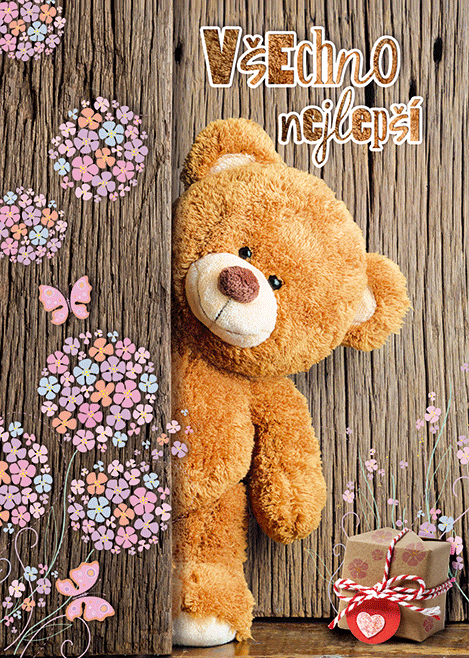 0617-0751c Pohlednice dětská 3D CZ