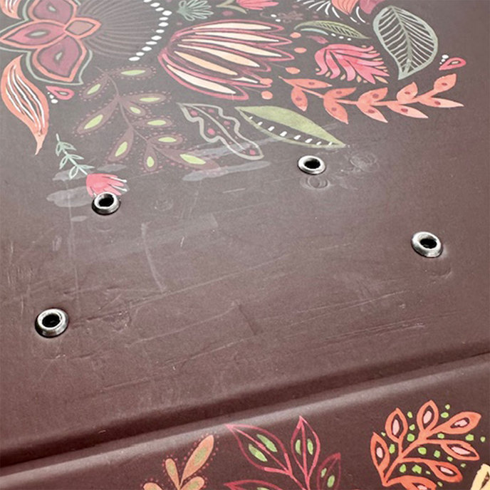 1671-0389  Ring binder A4 Floral scape