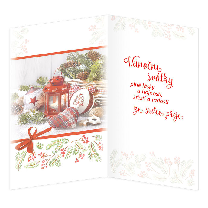 11-6550 Vánoční přání CZ