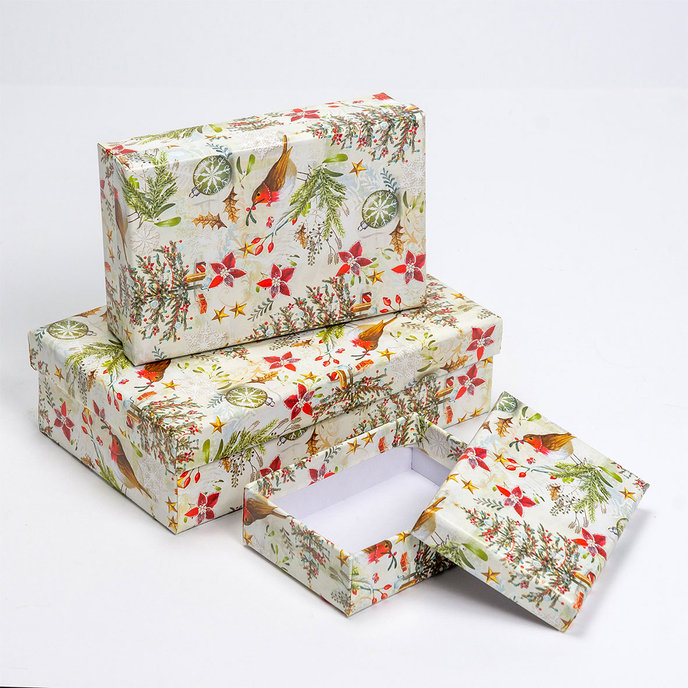 2500-1187 Dárková krabice, set 10ks