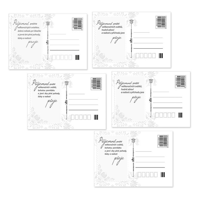 0612-0301c Pohlednice velikonoční CZ