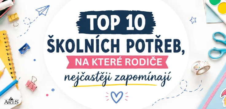 TOP 10 školních potřeb, na které rodiče nejčastěji zapomínají