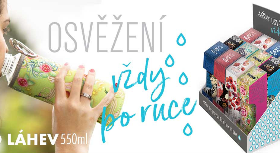 Eko láhev - OSVÉŽENÍ VŽDY PO RUCE!