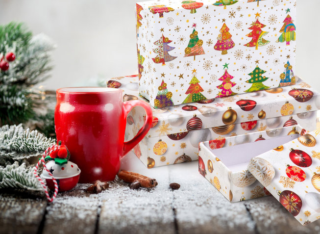 Vánoční dárkové krabice