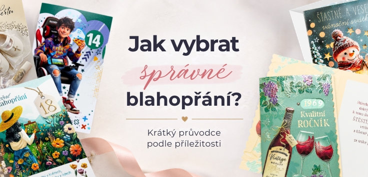 Jak vybrat správné blahopřání? Krátký průvodce podle příležitosti