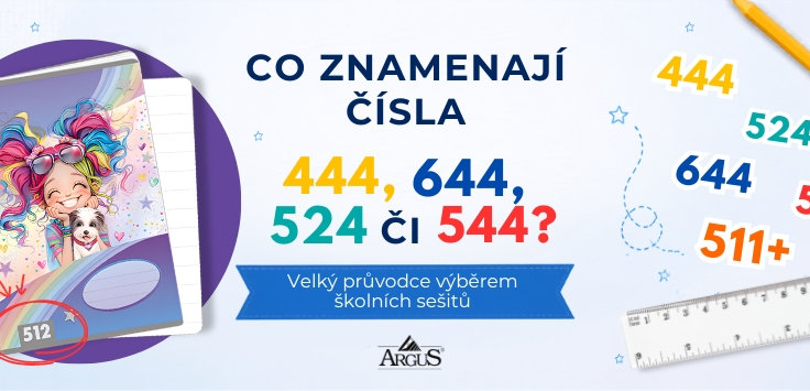 Co znamenají čísla 444, 644, 524 nebo 544 na školních sešitech? Velký průvodce pro rodiče