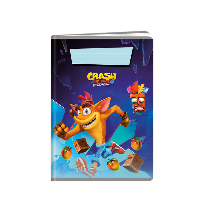 1595-0325 Sešit A5, 40 listů, TYP 544 lic. Crash Bandicoot