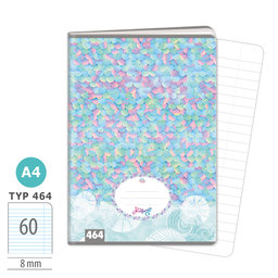 1581-0412 Sešit A4, 60 listů, TYP 464 Mermaid