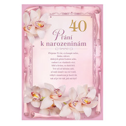 15-8013 Greeting card CZ/40