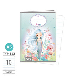 1591-0412-1 Sešit A5, 10 listů, TYP 512 Mermaid