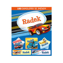 1114-0176 Tear-off block with stickers - 15 sheets, Radek