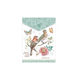 1644-0410 Plastic envelope A6 Butterfly garden