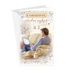 15-6496 Greeting card  CZ