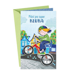 17-6018 Greeting card for children CZ