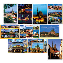 0620-0002 Postcards of the city of Brno