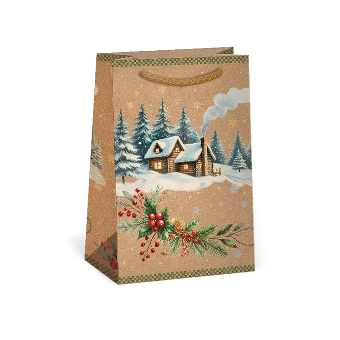 0824-0091 Gift bag NATUR