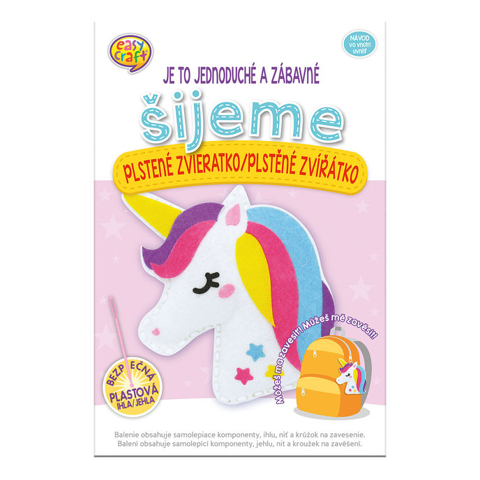 1911-0004 Kreativní tvoření - šijeme plstěné zvířátko