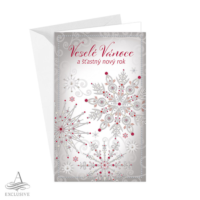 11-6486 Christmas greeting card CZ